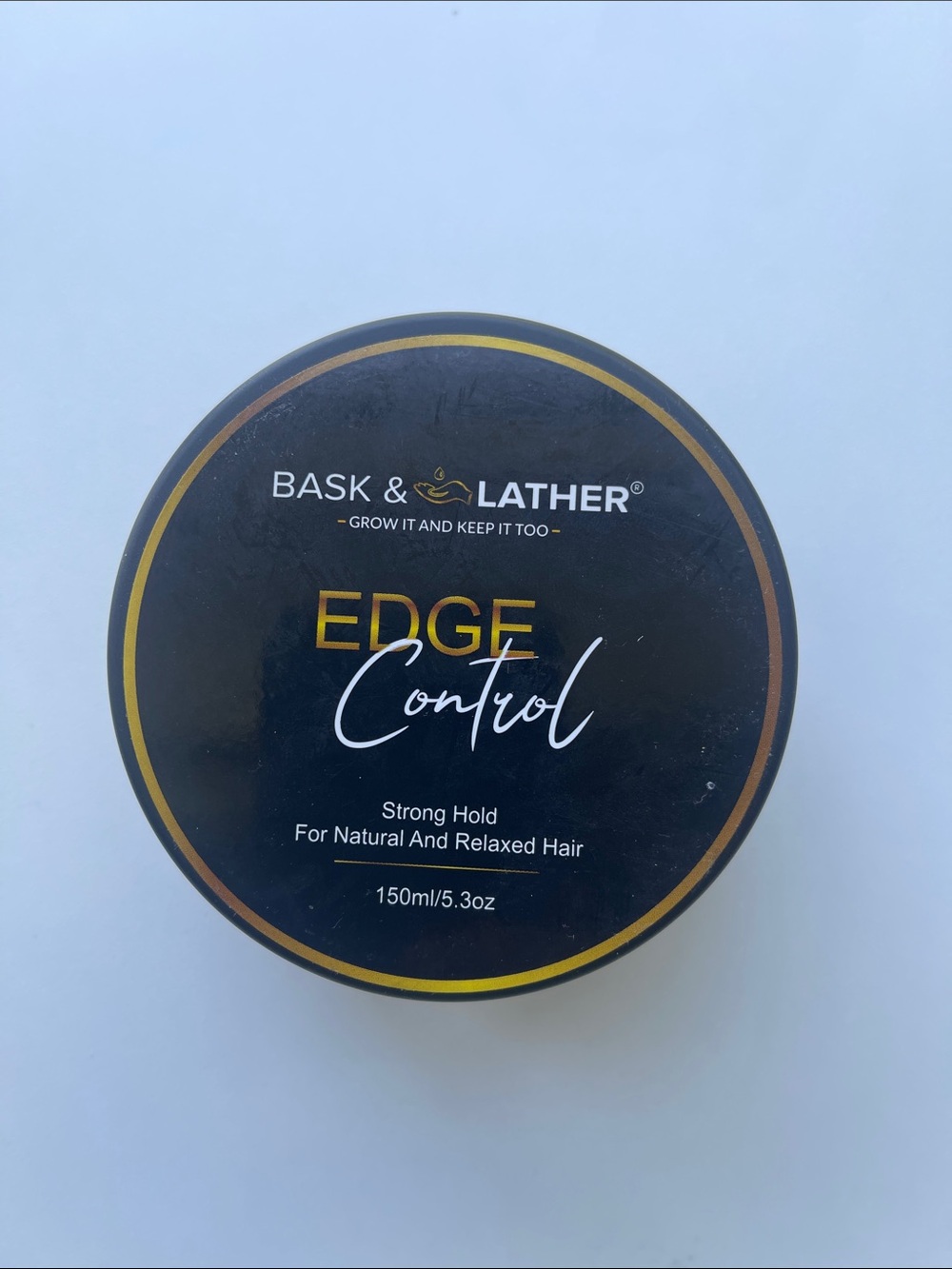 Edge Control strong hold for natural and relaxed hair